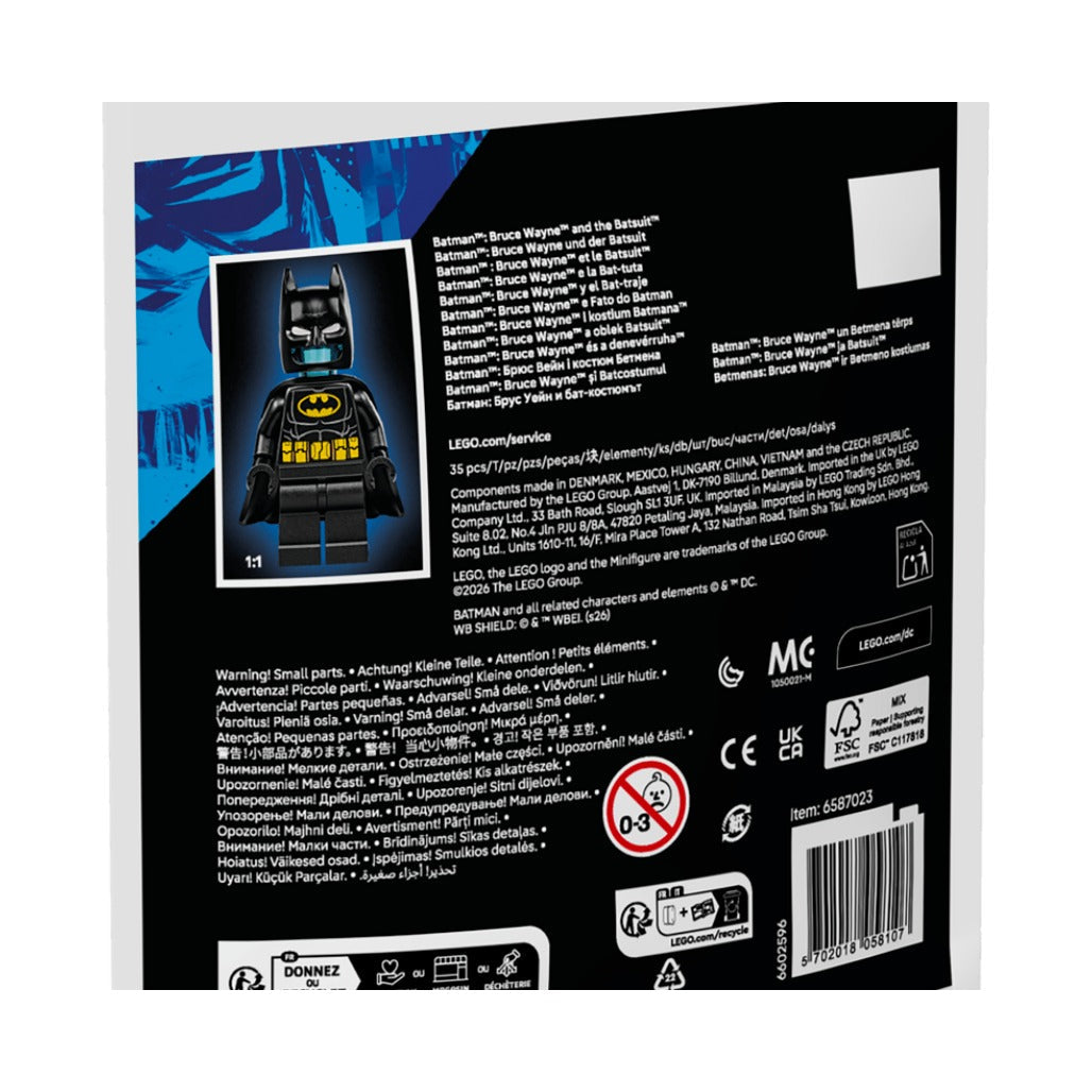 A Photo Of LEGO Batman Bruce Wayne and the Batsuit - 35 Pieces  - 30726
