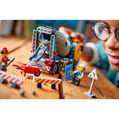 A Photo Of LEGO City Cement Mixer 371 Pieces - 60478