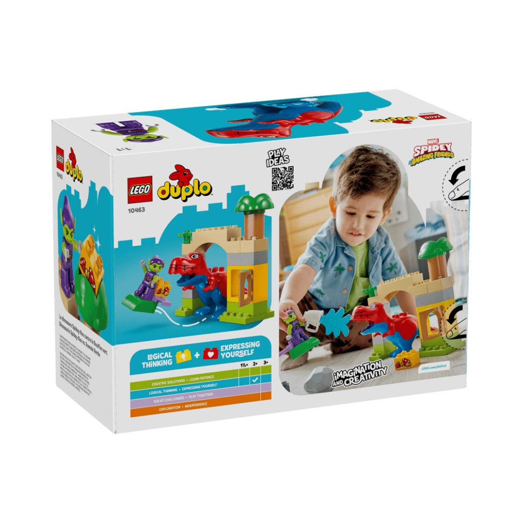 A Photo Of LEGO Dinosaur Spidey-Rex vs. Green Goblin - 25 Pieces - 10463