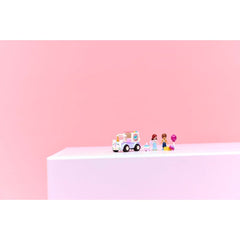 A Photo Of LEGO Unicorn Cake Delivery Car - 67 Pieces - 42675