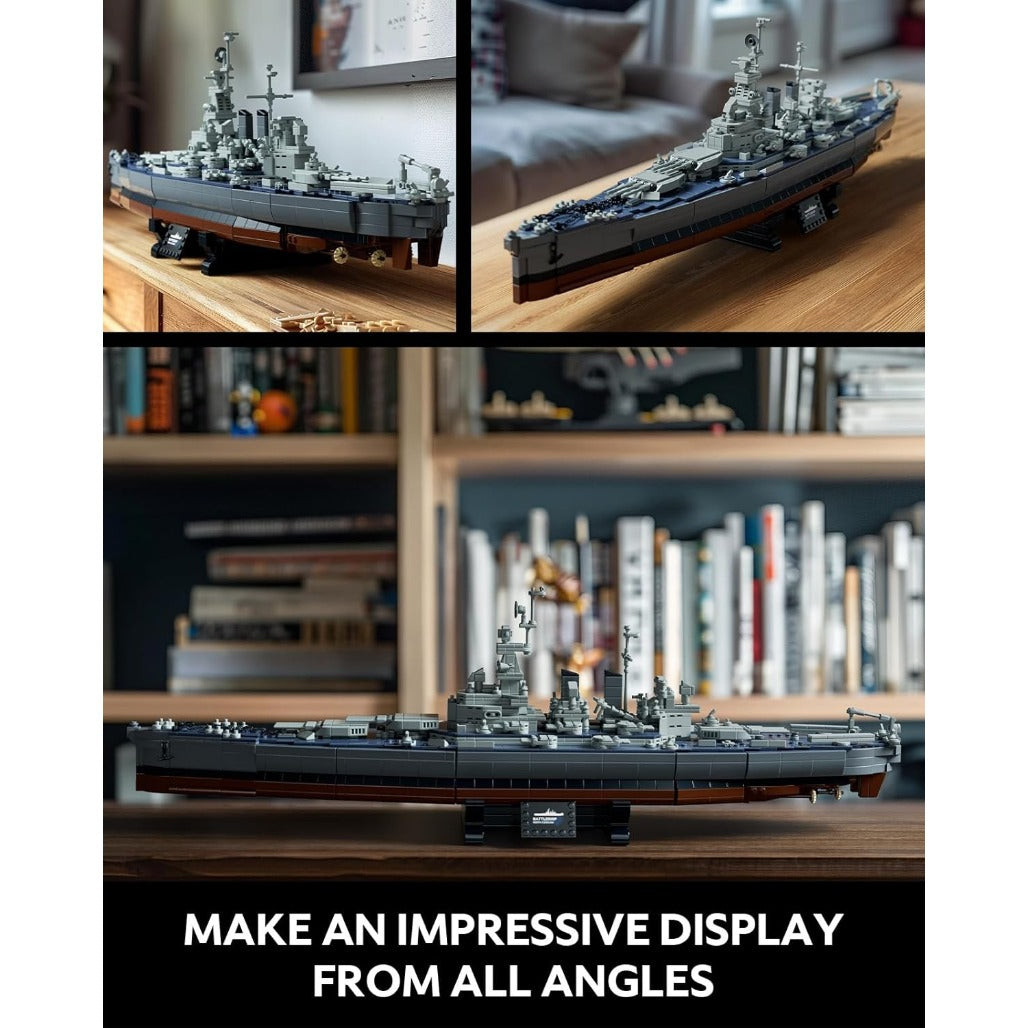 A Photo Of Nifeliz North Battleship Building Set - 1701 Pieces - NF10280A