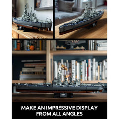 A Photo Of Nifeliz North Battleship Building Set - 1701 Pieces - NF10280A