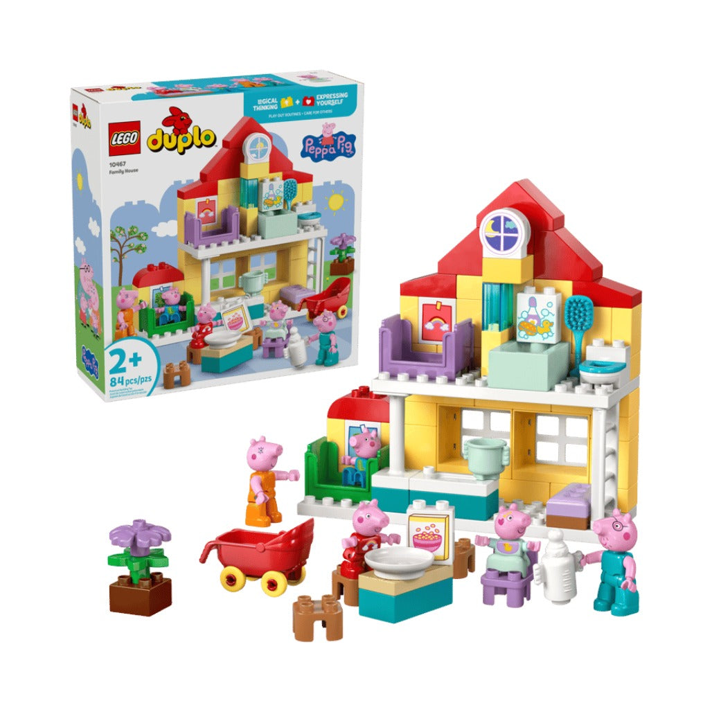 A Photo Of LEGO Family House - 84 Pieces - 10467