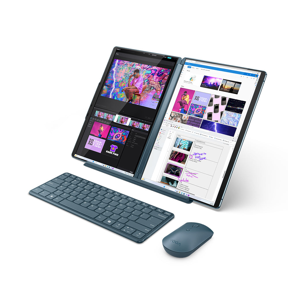 A Photo Of Lenovo Yoga Book 9 83FFX001US - Dual 13.3