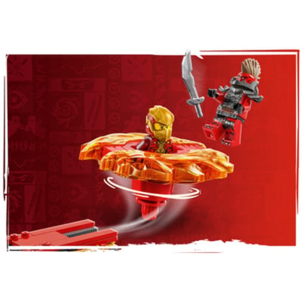 A Photo Of LEGO Kai's Dragon Spinjitzu Spinner - 54 Pieces - 71823
