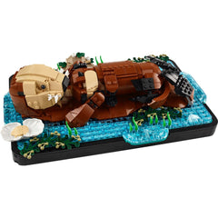 A Photo Of LEGO Floating Sea Otters - 1234 Pieces - 21366