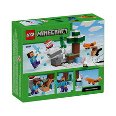 A Photo Of LEGO Steve's Taiga Adventure - 79 Pieces - 21583