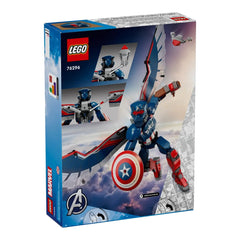 A Photo Of LEGO Marvel New Captain America Construction Figure 359 Pieces - 76296