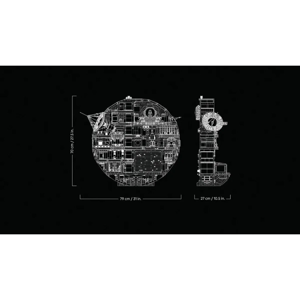 A Photo Of LEGO  Star Wars UCS Death Star 9023 Pieces - 75419
