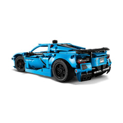 A Photo Of LEGO Technic Chevrolet Corvette Stingray Blue 732 Pieces - 42217