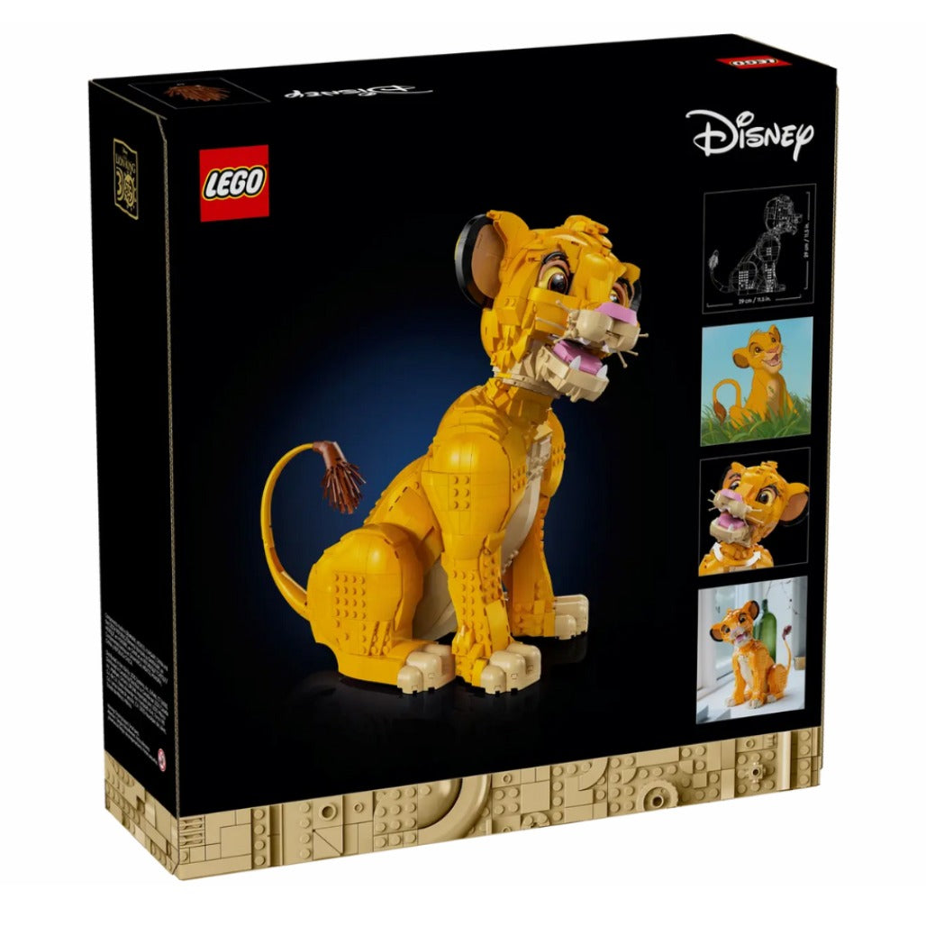 A Photo Of LEGO Young Simba the Lion King 1445 Pieces - 43247