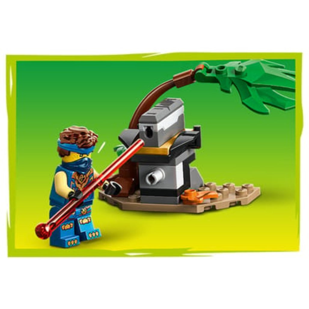 A Photo Of LEGO Jay's Transforming Car - 387 Pieces - 71856
