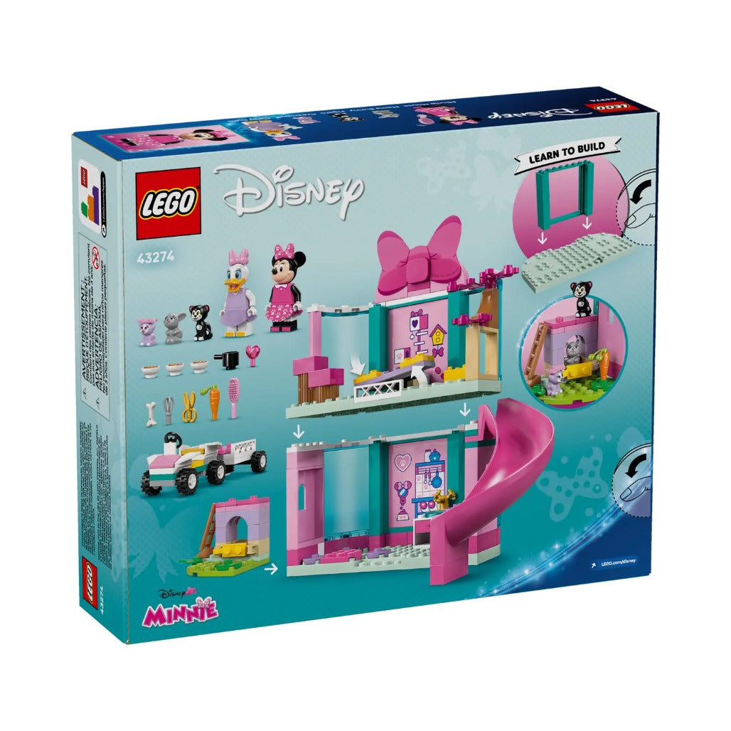 A Photo Of LEGO Mickey & friends Minnie's Pet Hotel 161 Pieces - 43274