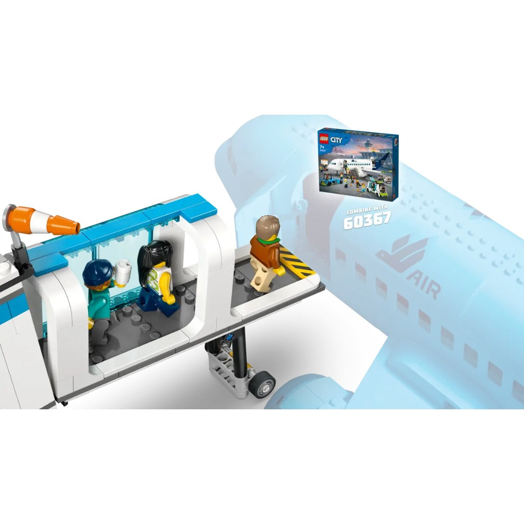 A Photo Of LEGO City Airport with Airplane 887 Pieces - 60502