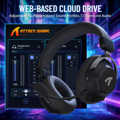 A Photo Of ATTACK SHARK L50 PRO - Wireless Gaming Headset