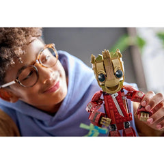 A Photo Of LEGO Marvel Ravager Jumpsuit Groot 604 Pieces - 76341