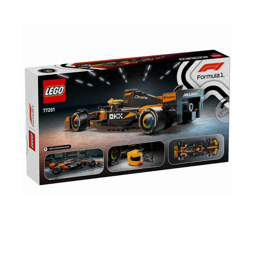 A Photo Of LEGO McLaren F1® Team MCL38 Race Car 269 Pieces - 77251