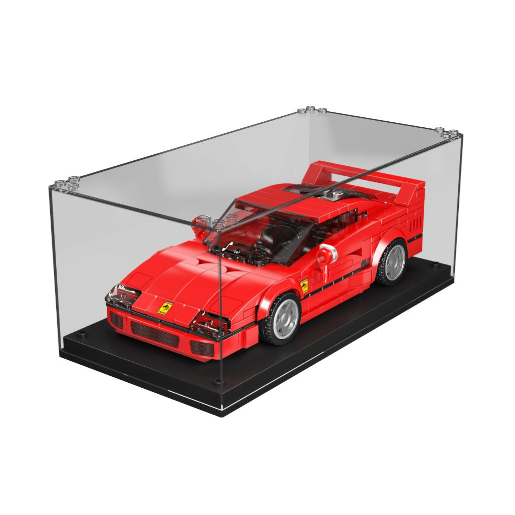 A Photo Of Mould King Rosso Corsa F40 Car Model Building Toy Set - 378 Pieces - 27038S