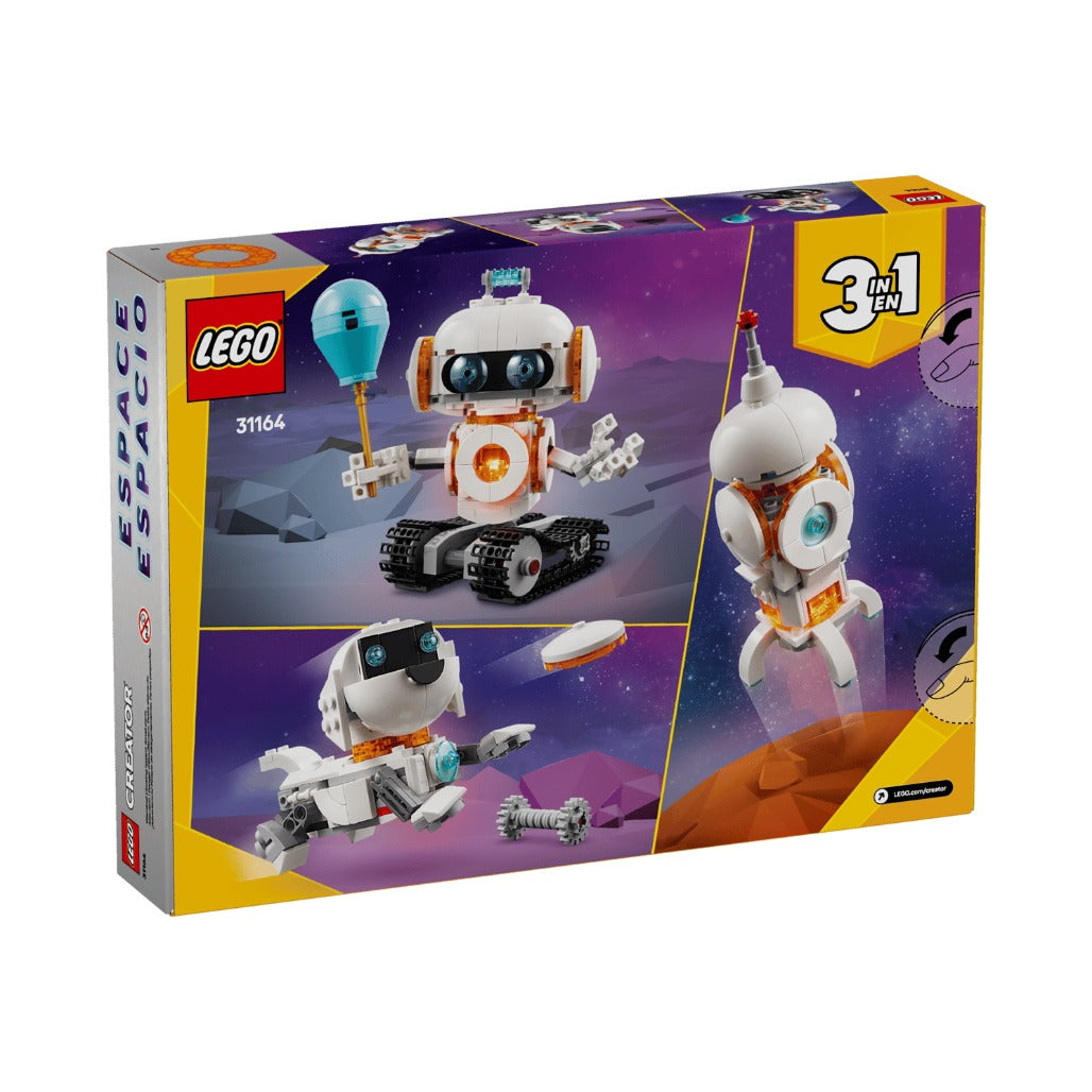 A Photo Of LEGO Creator 3-in-1 Space Robot 281 Pieces - 31164