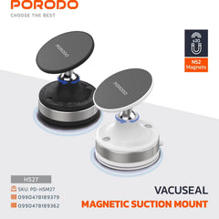 A Photo Of Porodo Phone Mount PDHSM27 - Magnetic Suction