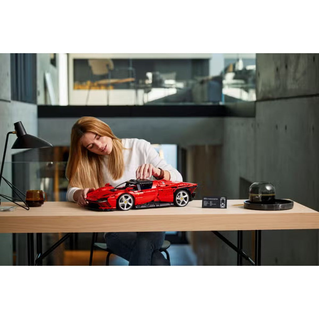 A Photo Of LEGO Technic Ferrari Daytona SP3 3778 Pieces - 42143