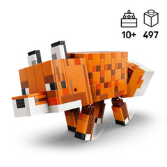 A Photo Of LEGO The Fox - 497 Pieces - 21588