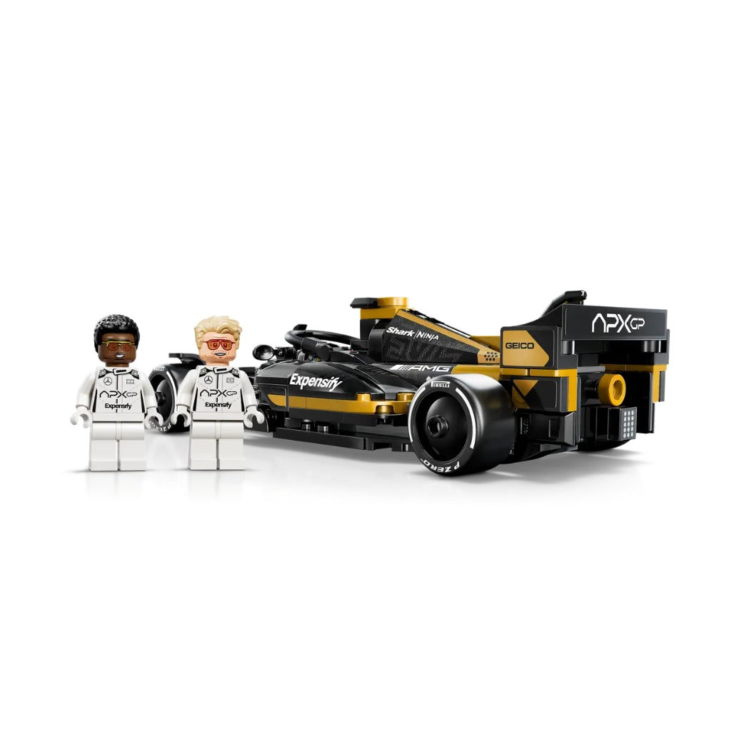 A Photo Of LEGO Speed Champions APXGP Team Race Car from F1® The Movie 268 Pieces - 77252