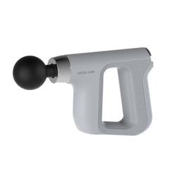 A Photo Of Green Lion Impact Fascial Gun Massager, 4×Massger Heads, 5×Speed Levels, 2 Hour Working Time, Ideal for Stress Relief - Gray