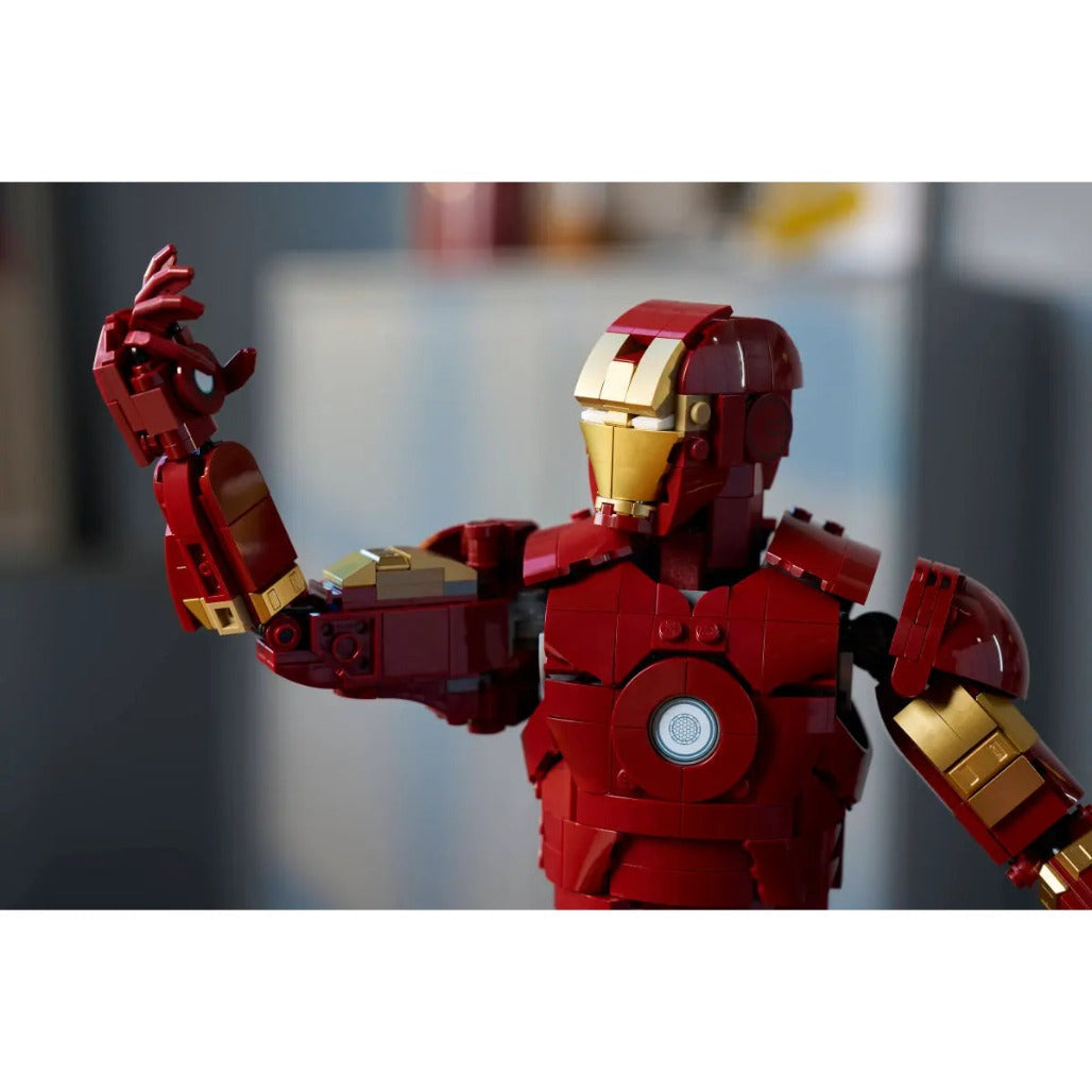 A Photo Of LEGO Marvel Iron Man Mark 3 Collectors' Edition 1297 Pieces - 76344