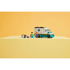 A Photo Of LEGO City Emergency Ambulance 184 Pieces - 60451