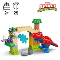 A Photo Of LEGO Dinosaur Spidey-Rex vs. Green Goblin - 25 Pieces - 10463