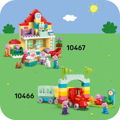 A Photo Of LEGO Tractor and Market - 18 Pieces - 10468