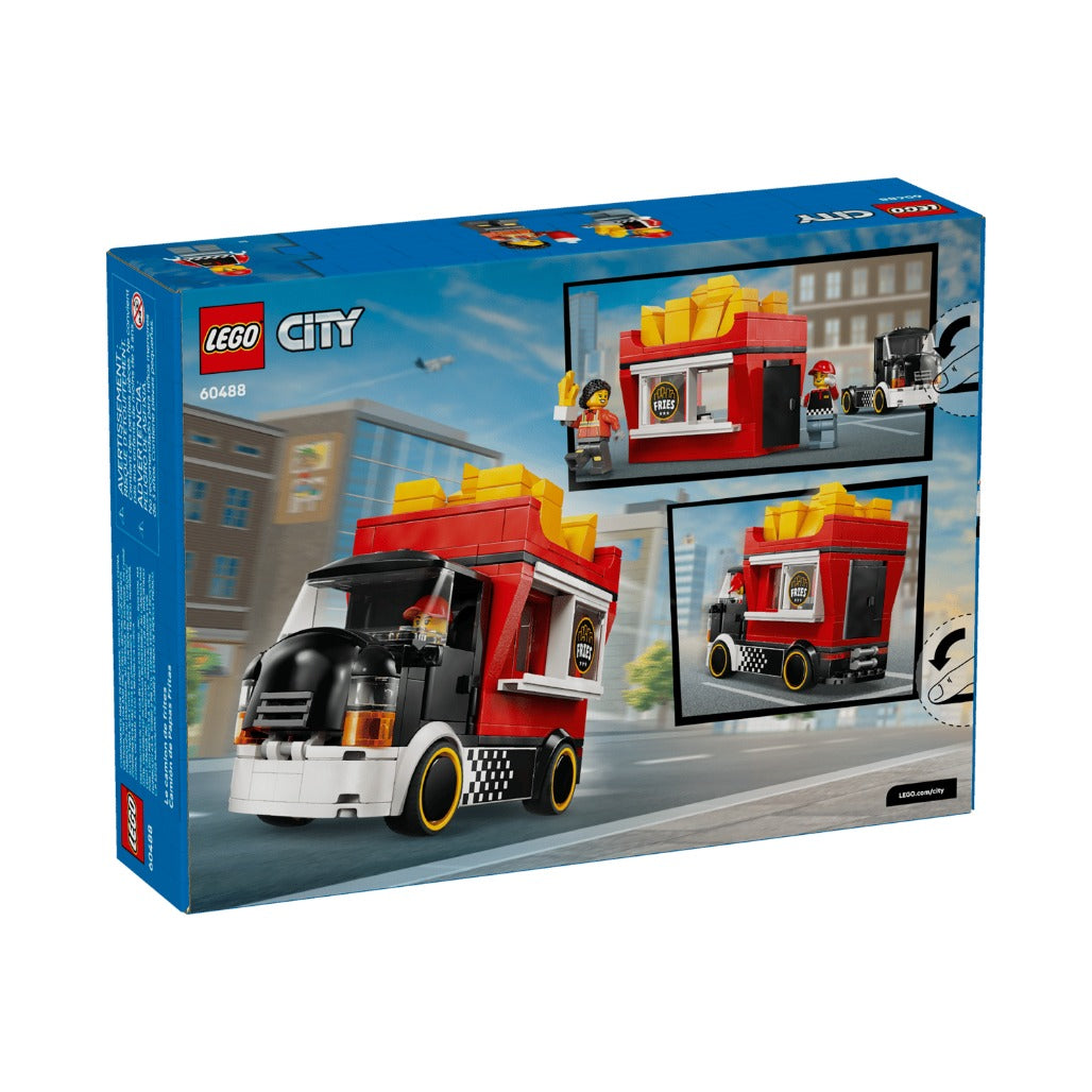 A Photo Of LEGO City Fries Food Truck 216 Pieces - 60488