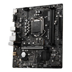 A Photo Of MSI B560M PRO-E Motherboard - 911-7D22-074 | High Performance and Efficient Connectivity