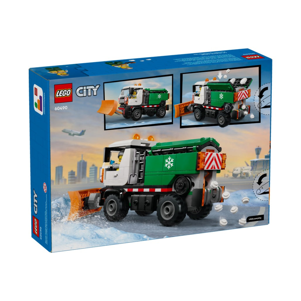 A Photo Of LEGO Snowplow - 263 Pieces - 60490