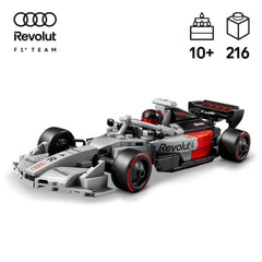 A Photo Of LEGO Audi Revolut F1® Team R26 Race Car - 216 Pieces - 77259