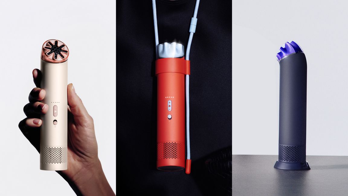 A Photo Of Dyson HushJet™ Mini Cool fan