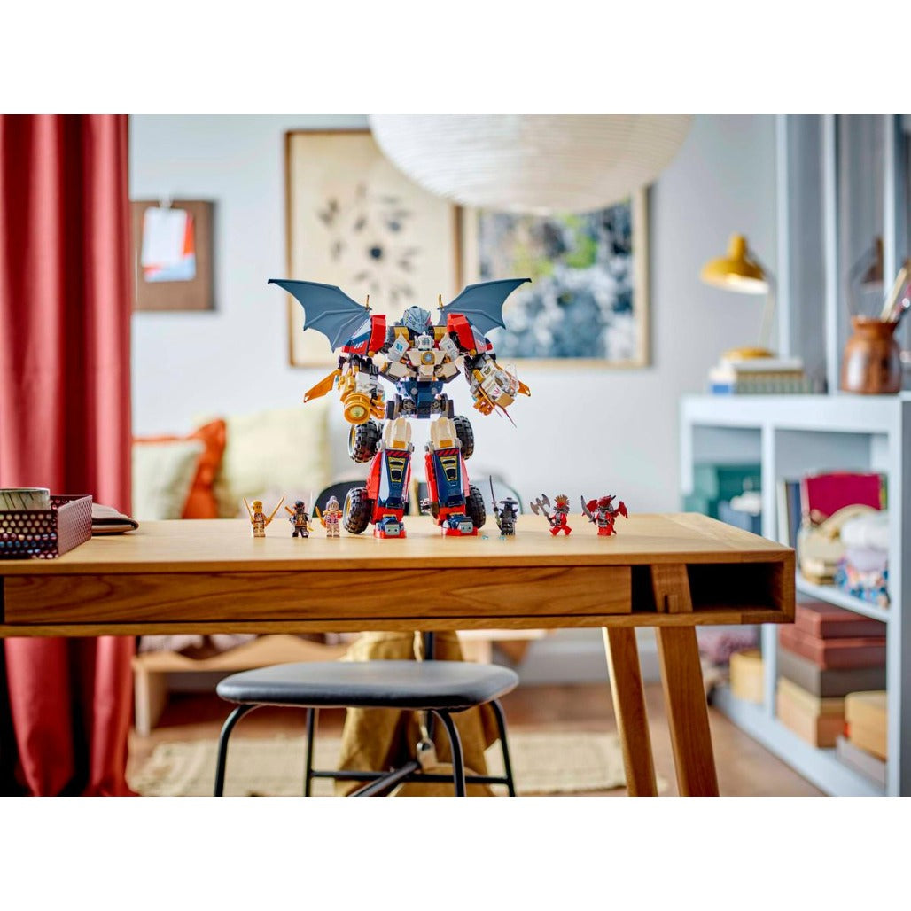 A Photo Of LEGO Ninjago Zane's Ultra Combiner Mech 1187 Pieces - 71834