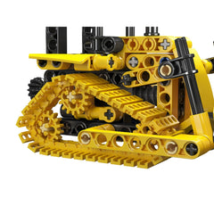 A Photo Of Mould King Crawler Bulldozer Building Toy Set - 244 Pieces - 24020