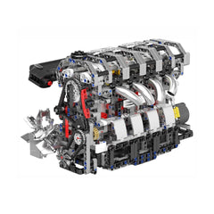 A Photo Of Mould King Motorized L4 Gasoline Engine Building Toy Set - 1787 Pieces - 10087