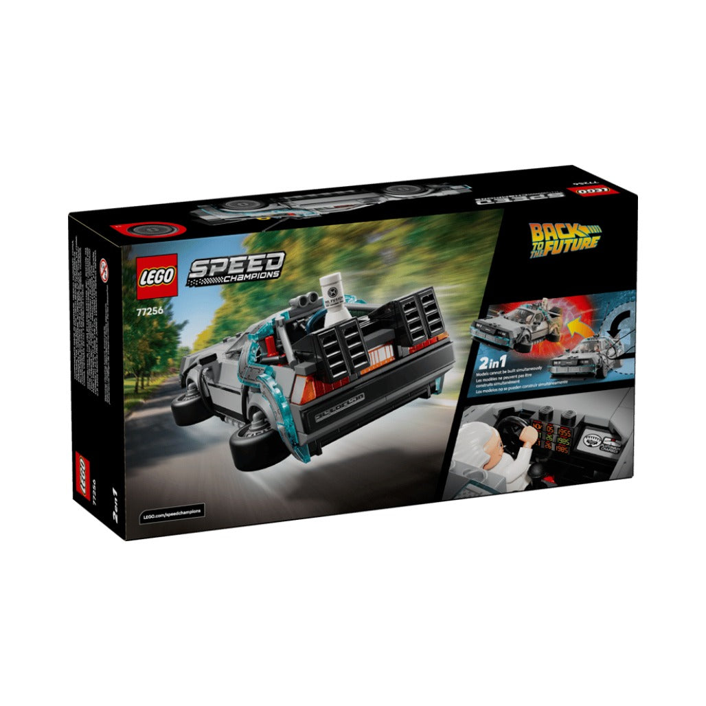 A Photo Of LEGO Time Machine from Back to the Future - 357 Pieces - 77256