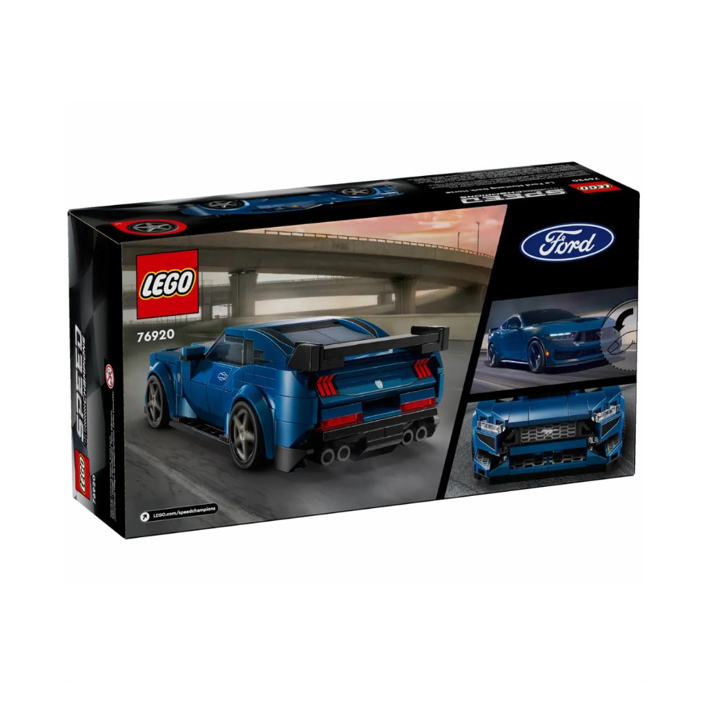 A Photo Of LEGO Speed Champions Ford Mustang Dark Horse Sports Car 344 Pieces - 76920