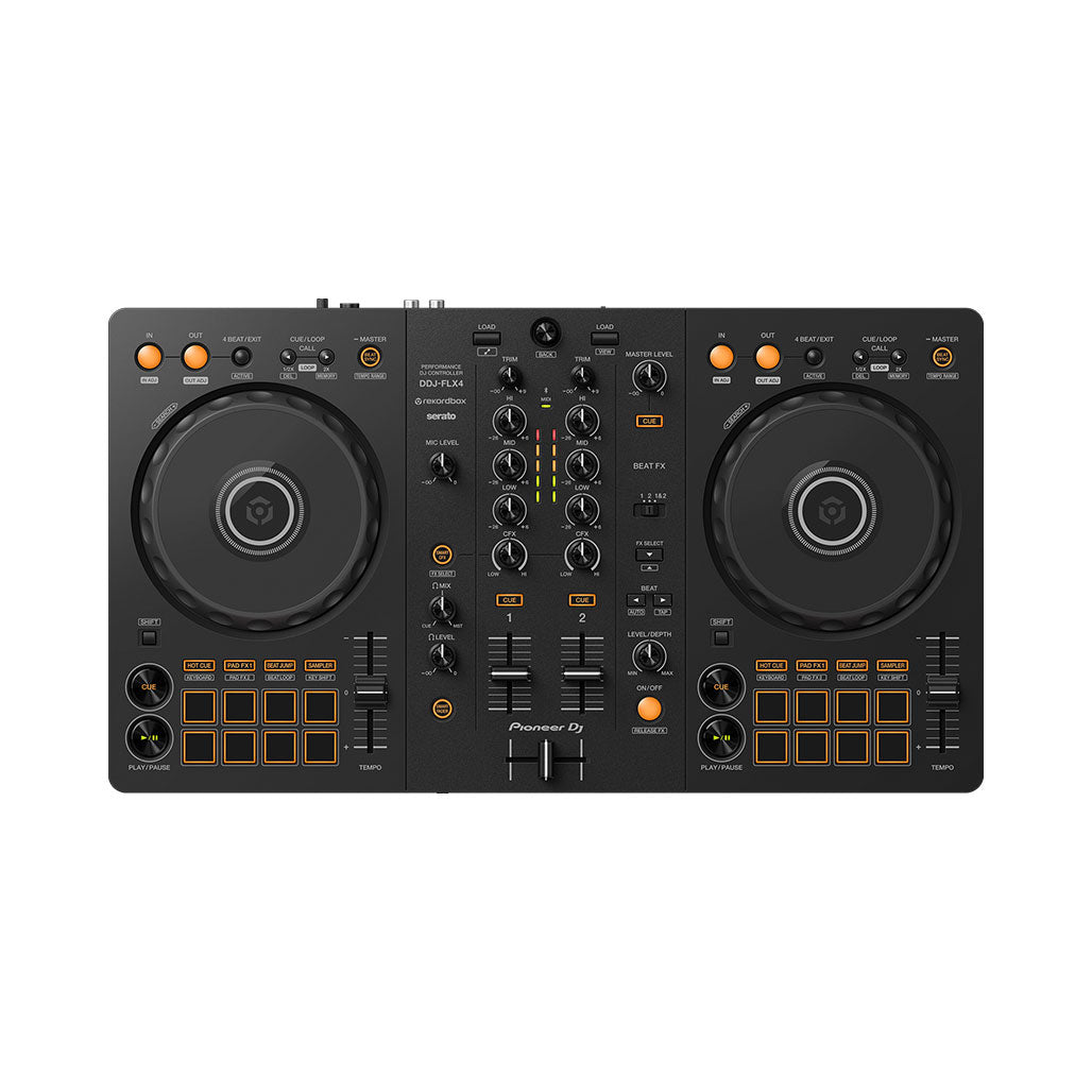 A Photo Of Pioneer DDJ-FLX4 - 2-Channel DJ Controller For Multiple DJ Applications
