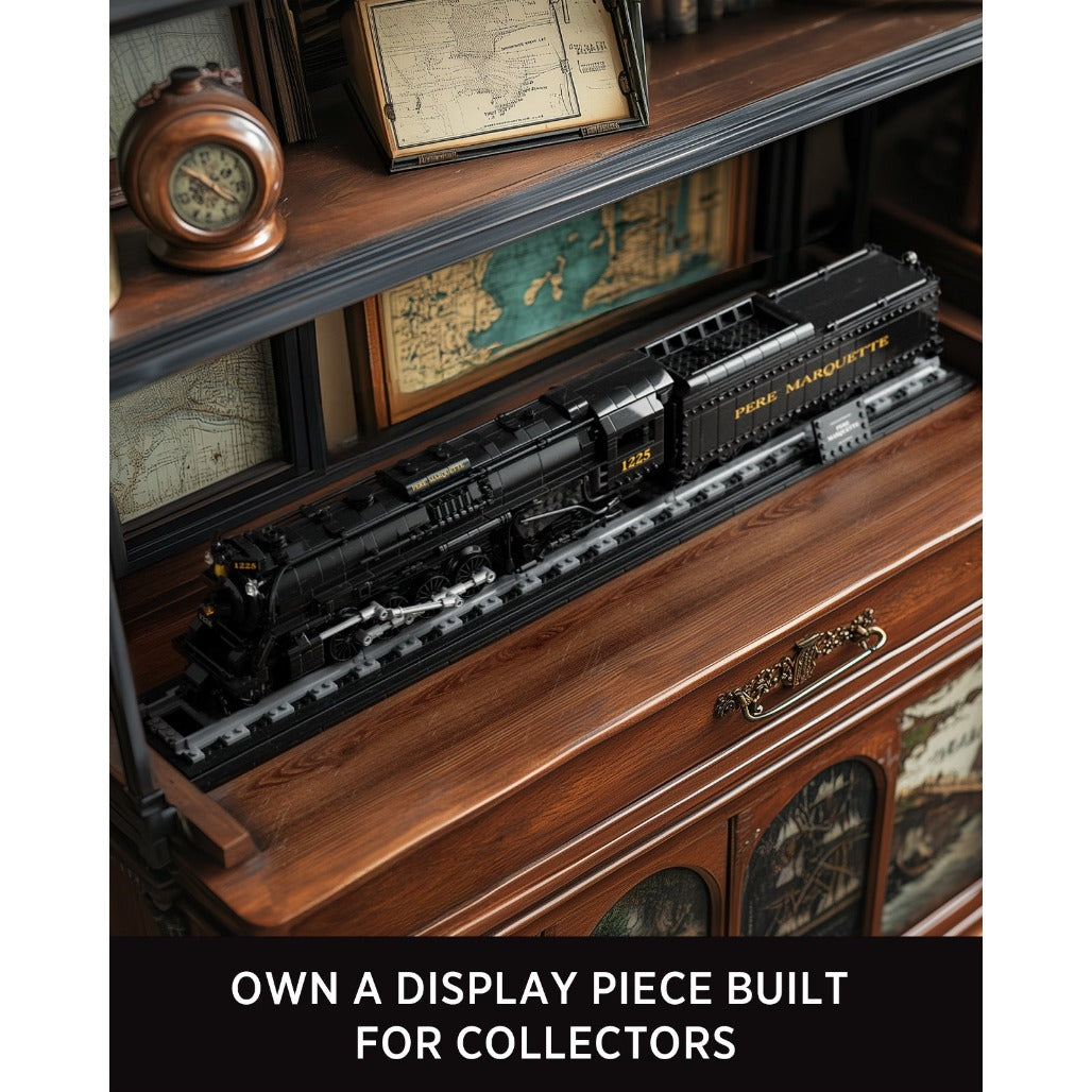 A Photo Of Nifeliz Pere Marquette Train Building Set - 1587 Pieces - NF10323