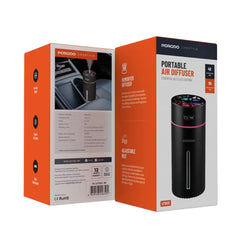 A Photo Of Porodo Air Diffuser PD-LFST031-BK - Portable, 300ml, Black