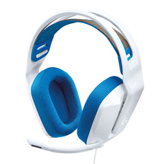 A Photo Of Logitech G335 Wired Gaming Headset - Lightweight, Adjustable, with 40mm Drivers - White - 981-001018