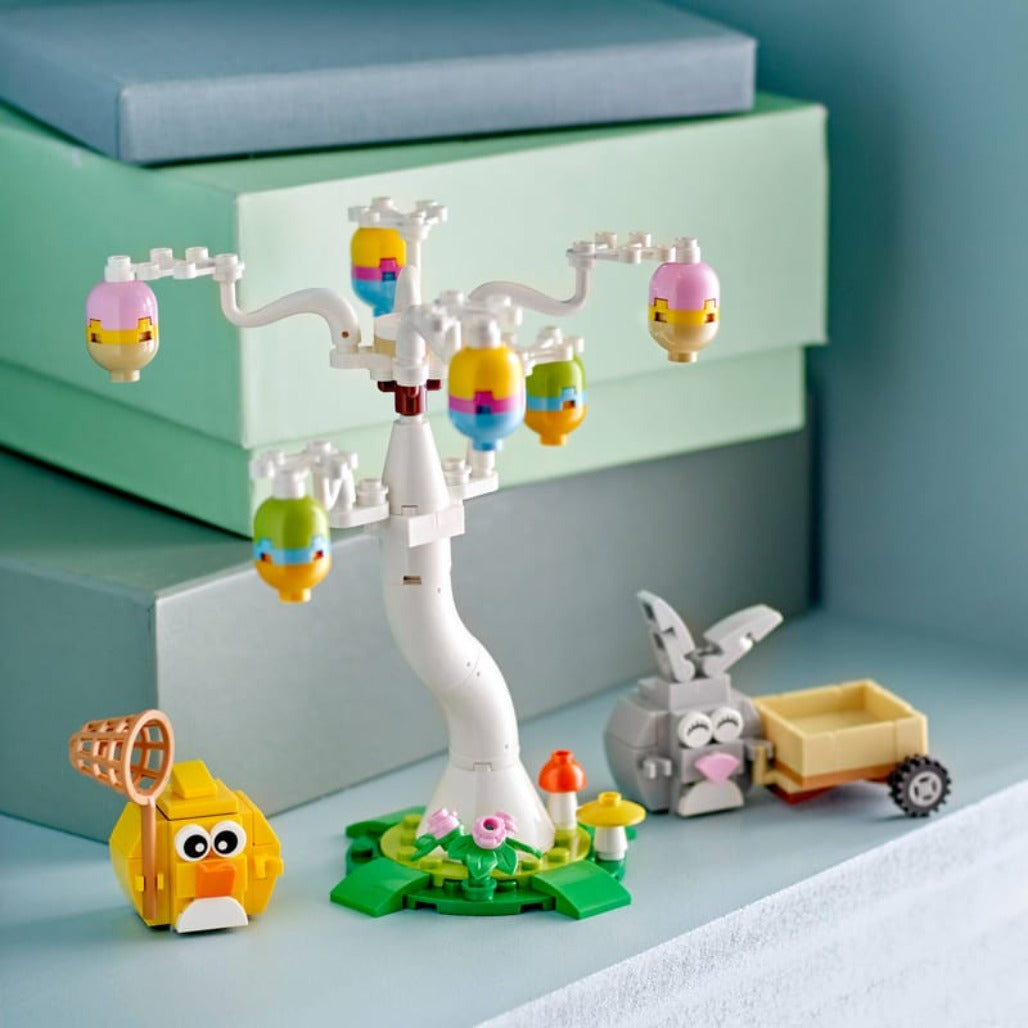 A Photo Of LEGO Easter Bunny and Chick Egg Hunt - 140 Pieces - 40808