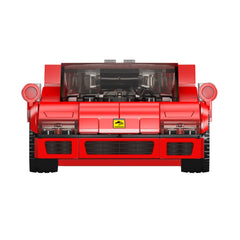 A Photo Of Mould King Rosso Corsa F40 Car Model Building Toy Set - 378 Pieces - 27038S