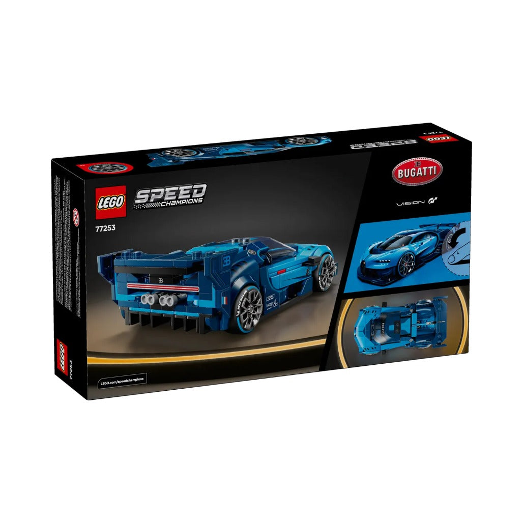 A Photo Of LEGO Speed Champions Bugatti Vision GT Hyper Sports Car 284 Pieces - 77253