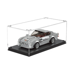 A Photo Of Mould King 27050S Silver Martin 007 Supercar Building Toy Set - 348 Pieces - 27050